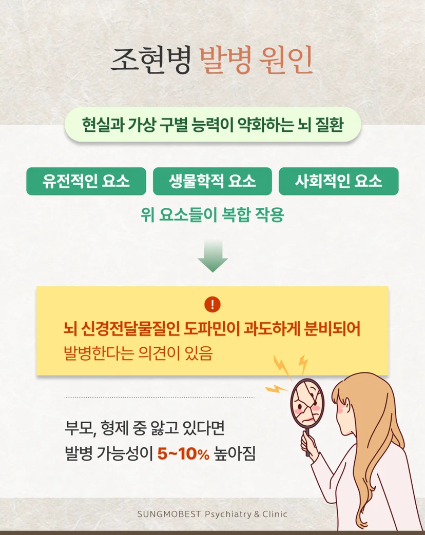 조현병 발병 원인