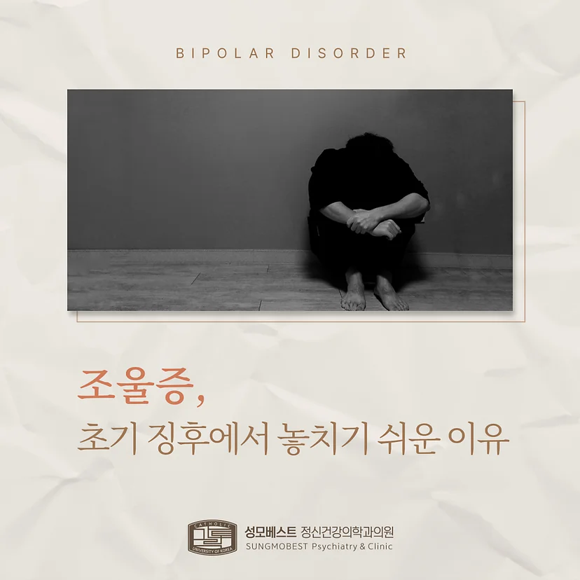 '조울증 초기 징후 놓치기 쉬운 이유' 표지