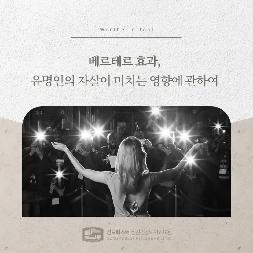 베르테르 효과 표지