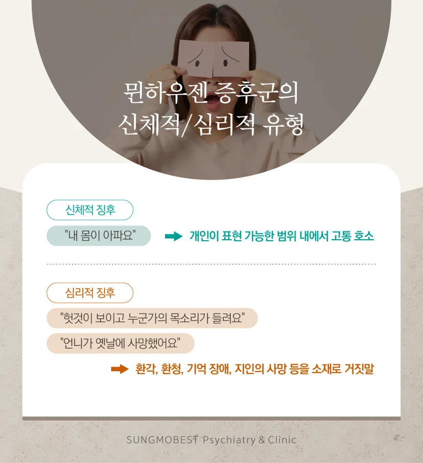 뮌하우젠 증후군 유형