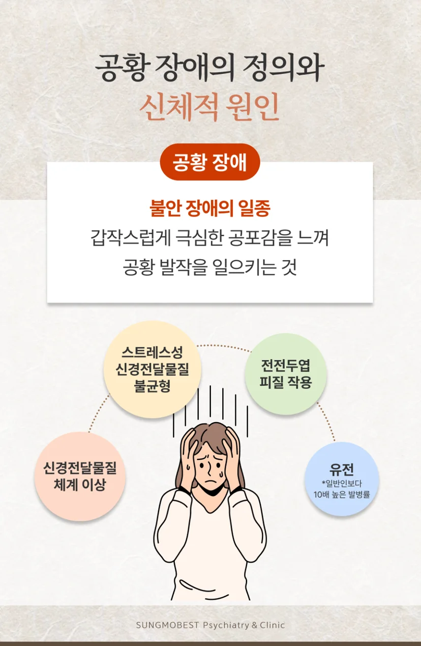 공황장애 신체적 원인