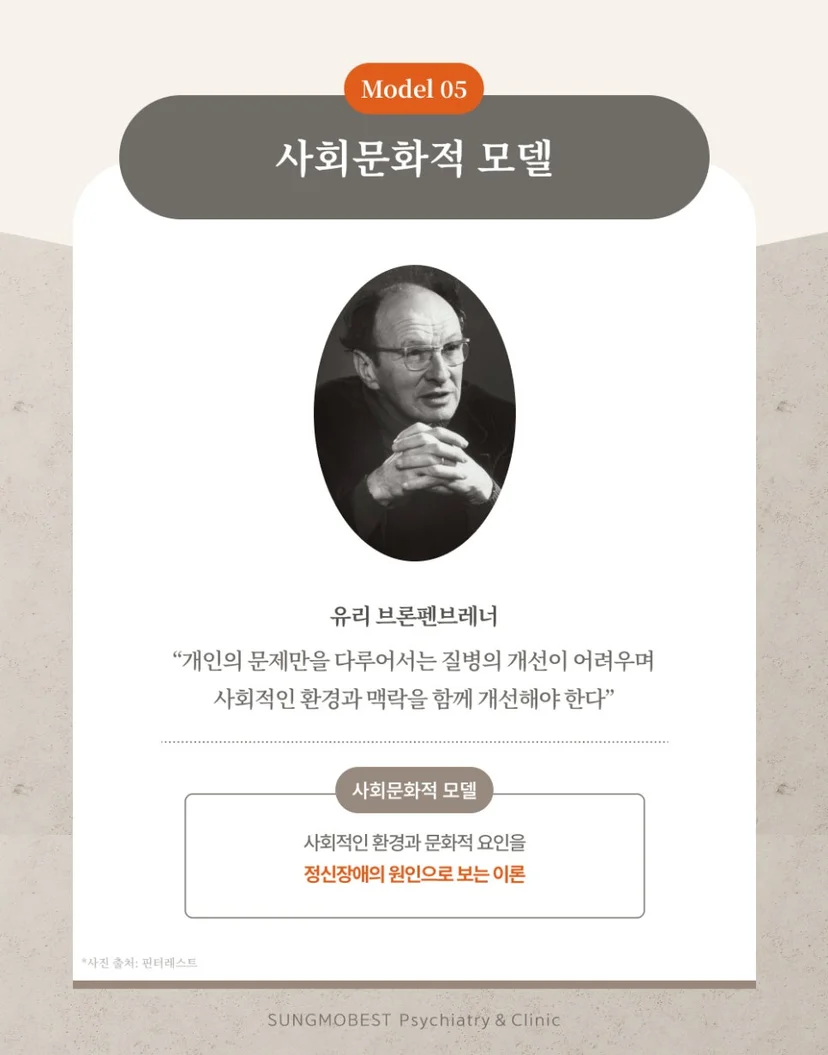 사회문화적 모델 설명