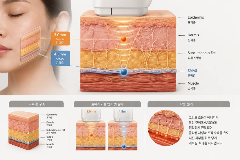 울쎄라타겟층 가이드