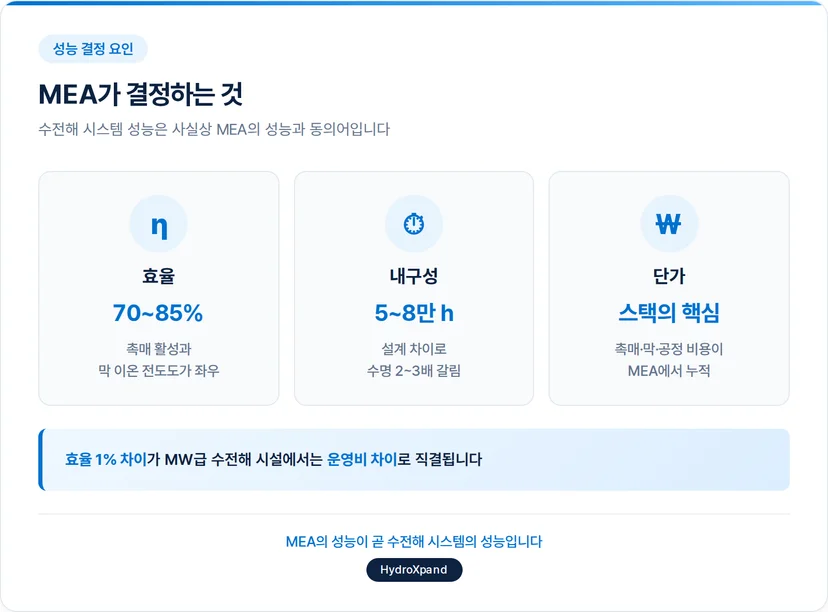 MEA가 결정하는 것