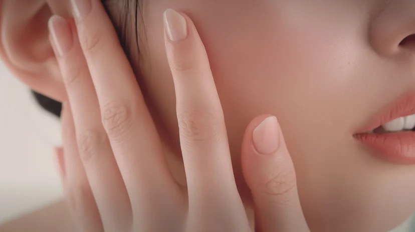 수부지 피부 블랙헤드 없애는 법을 고려하는 여성