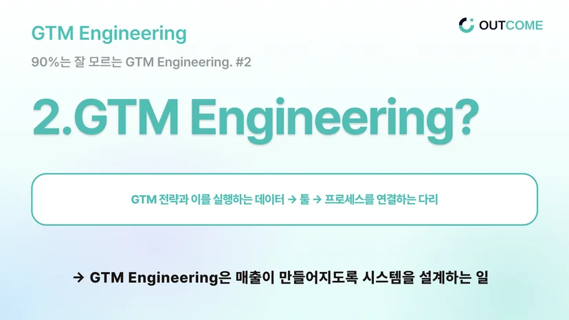 GTM Engineering의 의미 이해하기