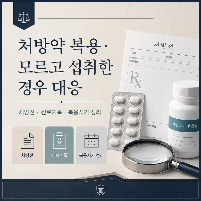 처방약 복용 등으로 마약 소변검사 양성 반응이 나왔을 때