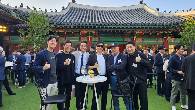 엔비디아 코리아 AI 에코시스템 리셉션에 참가한 이성호 CEO - 씨메스로보틱스 