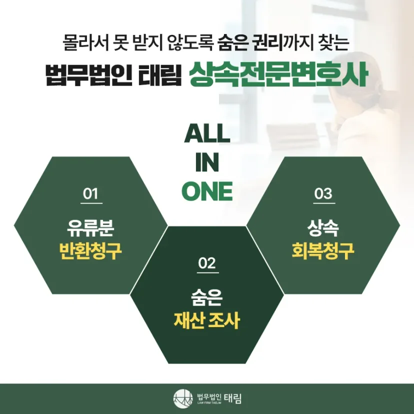 상속전문변호사 상담 | 유류분 반환청구·상속재산분할 | 법무법인 태림