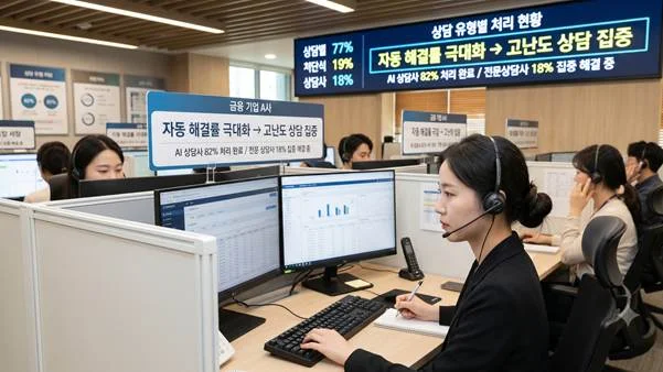 : AI고객센터, AICC, AI챗봇도입, 고객센터KPI, 자동해결률, 상담이관율, 재문의율, 고객만족도, 콜센터디지털전환, CX혁신
