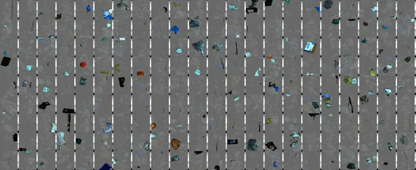 SpectralWaste 데이터셋 - 컨베이어 벨트 위 6종 재활용 폐기물