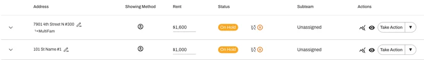 The view-listing eyeball now works for off-market units, like those on hold.