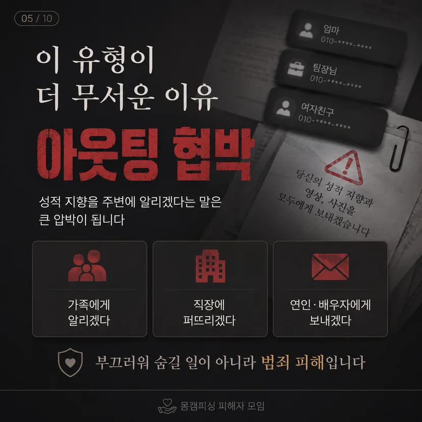 성소수자 유포협박