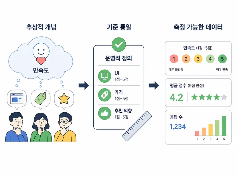 조작적 정의의 기본 개념