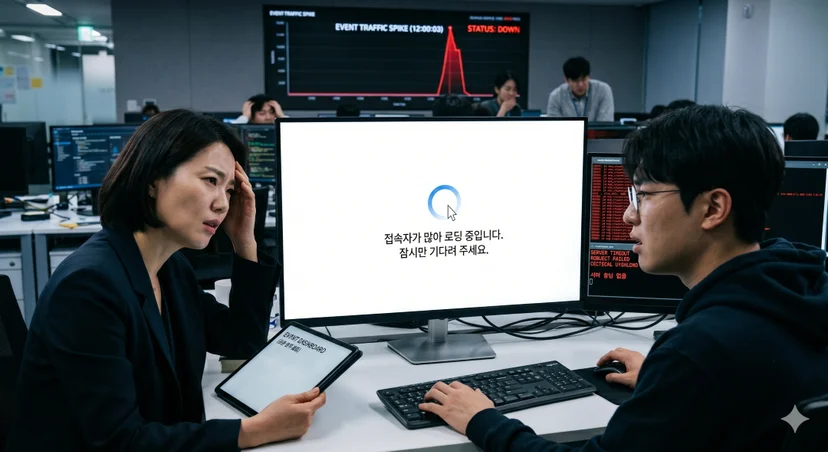 준비되지 않은 리소스는 오히려 서비스 장애 경험을 제공할 수 있습니다.