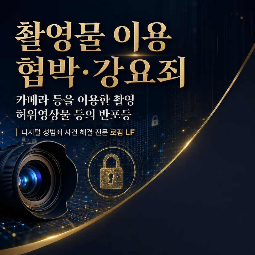 성관계영상유포협박 처벌 관련 법 조항