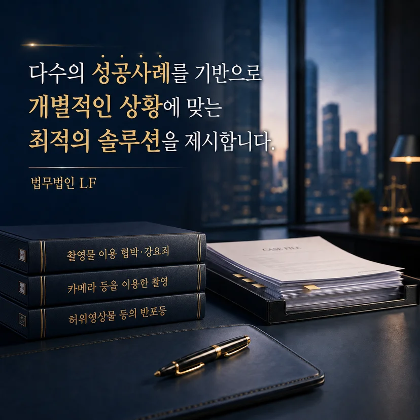 성관계영상유포협박 처벌 사건 해결 노하우 보유