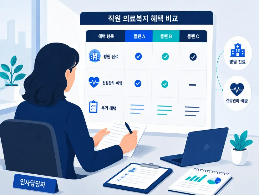 건강검진 너머의 의료복지: HR 담당자가 알아야 할 전체 지형도