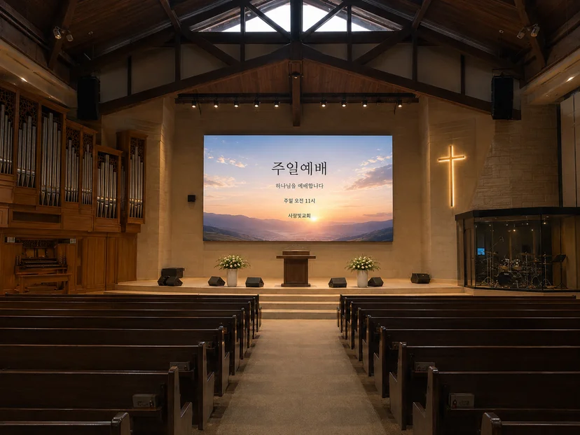 교회전광판