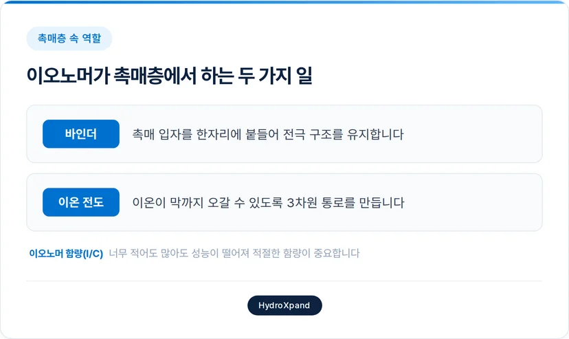 이오노머의 역할