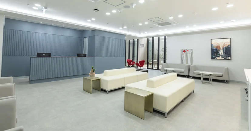 울산건강검진센터 더프라우병원 본관 지하 1층 쾌적한 원스톱 동선 종합검진센터 내부 전경