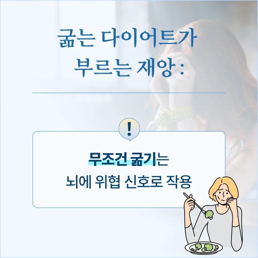 굶는 다이어트가 부르는 재앙