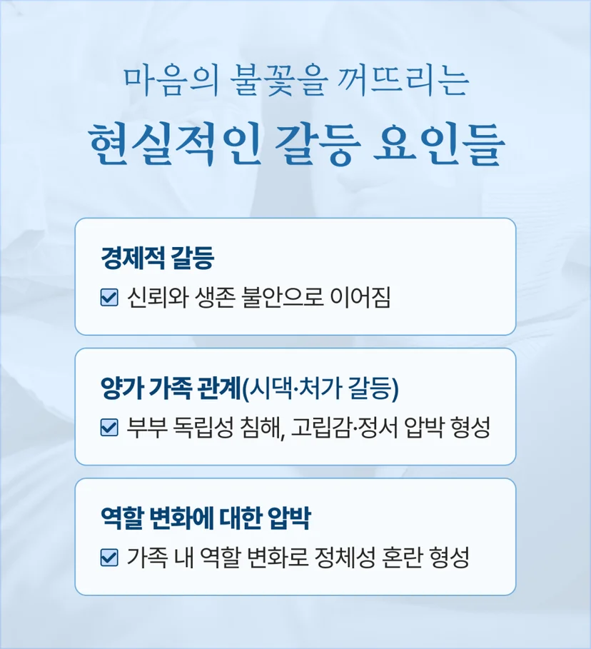결혼 전후 우울증을 만드는 요소 3가지