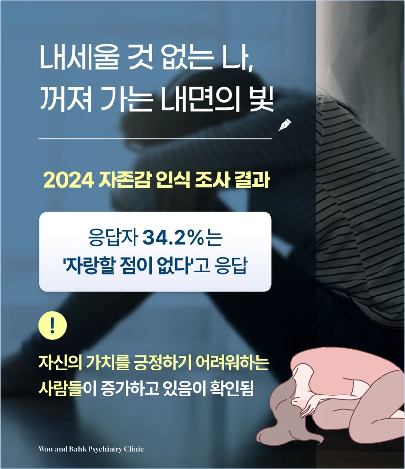 우리 사회의 내면이 얼마나 고단한 상태인지 드러나는 자존감 인식 조사