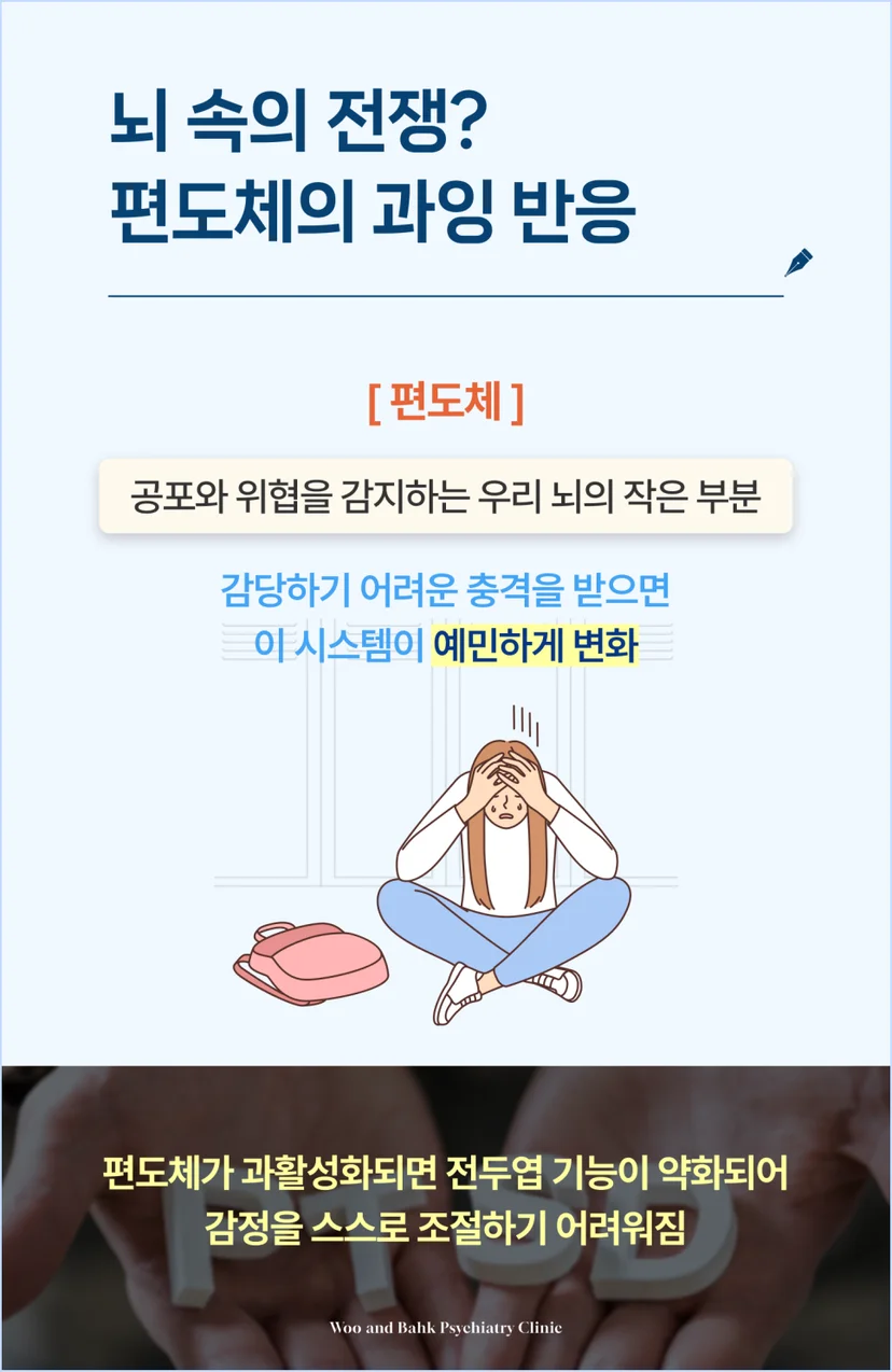 편도체의 과잉 반응