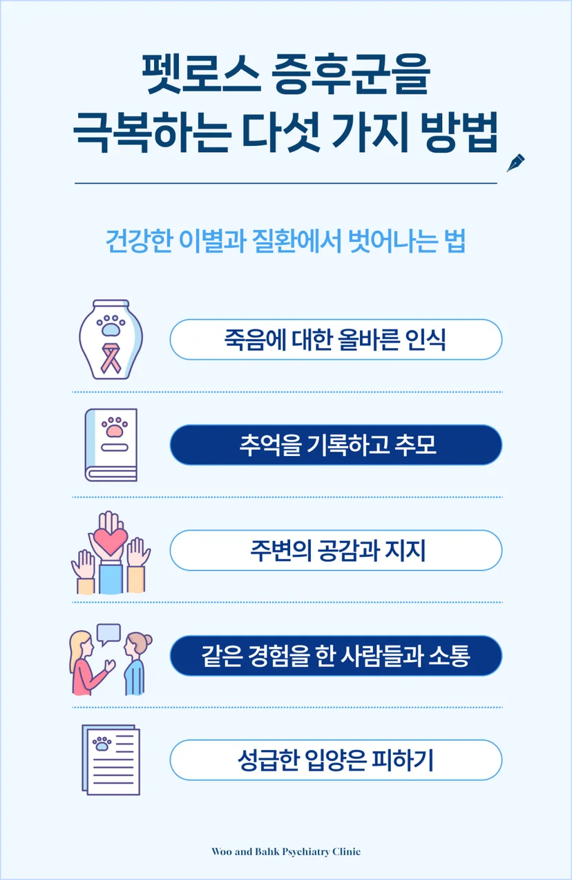 펫로스 증후군을 극복하는 다섯가지 방법 - 우영섭박원명정신건강의학과