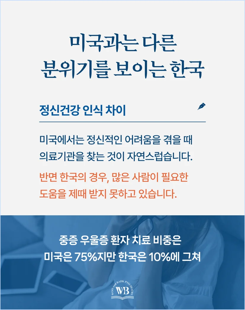 미국과는 다른 분위기를 보이는 한국