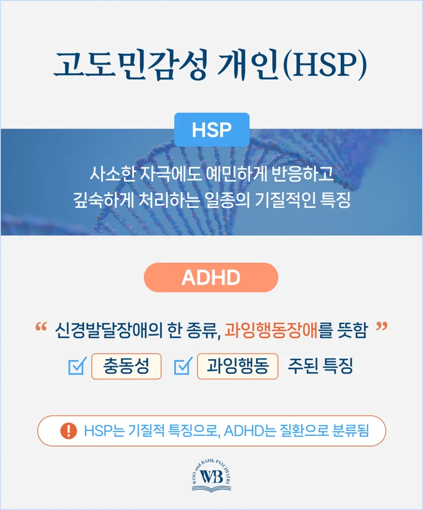 고도민감성 개인(HSP)