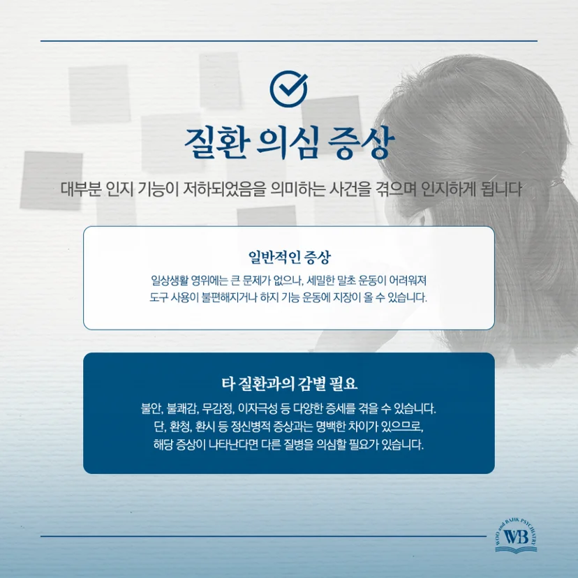 경도인지장애 의심 증상