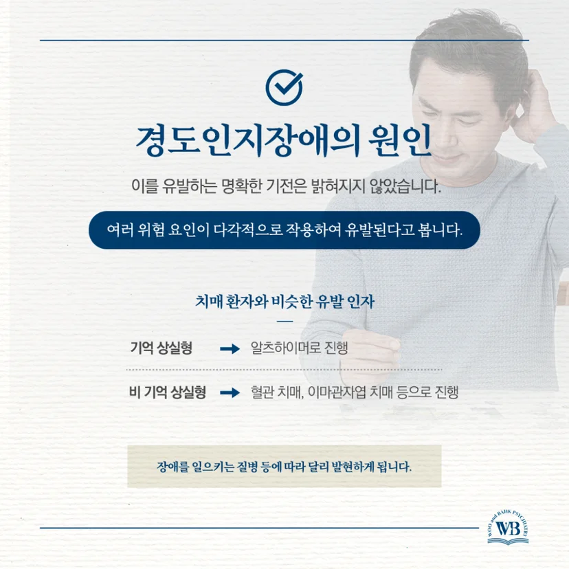 경도인지장애의 원인