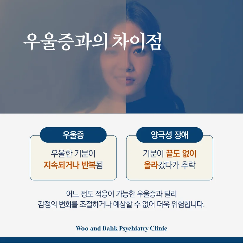 우울증과의 차이점