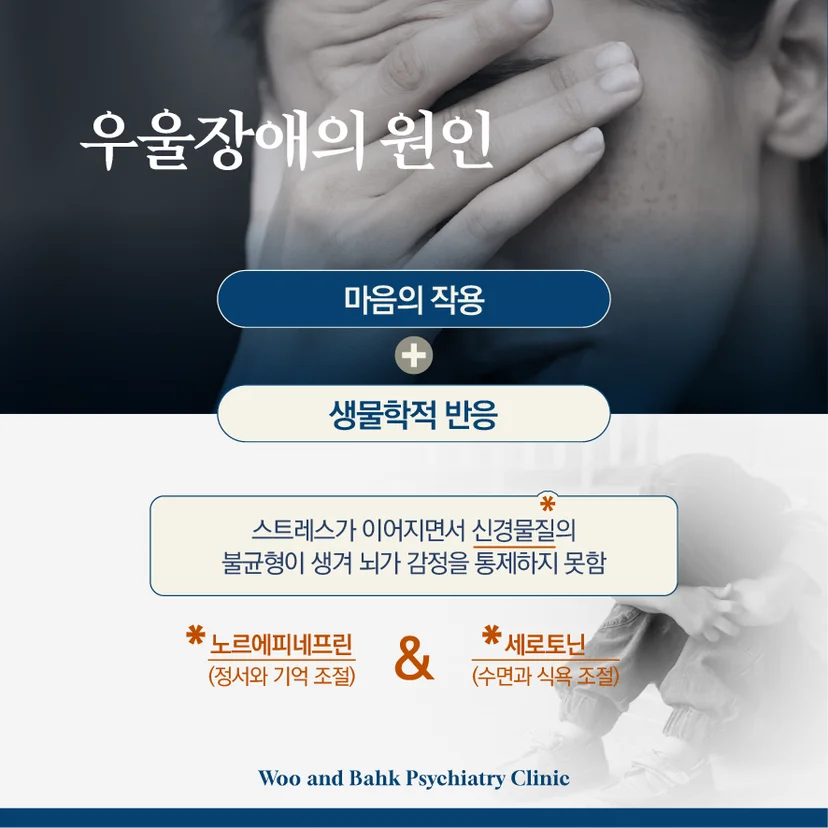 우울장애가 발생하는 원인