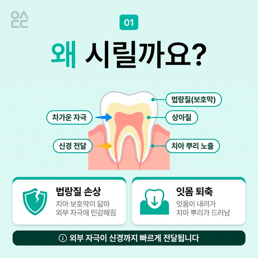 이가 시린 이유