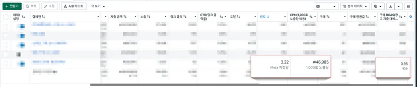 뷰티-마케팅-메타-광고-기존성과