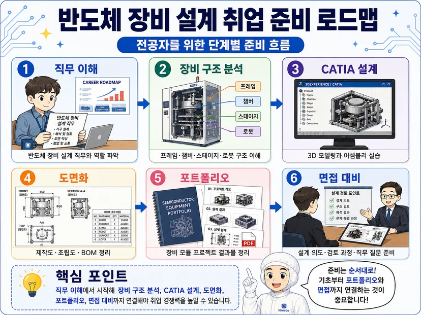 카티아교육,솔리드웍스,반도체 로봇 장비 설계 AI캠퍼스