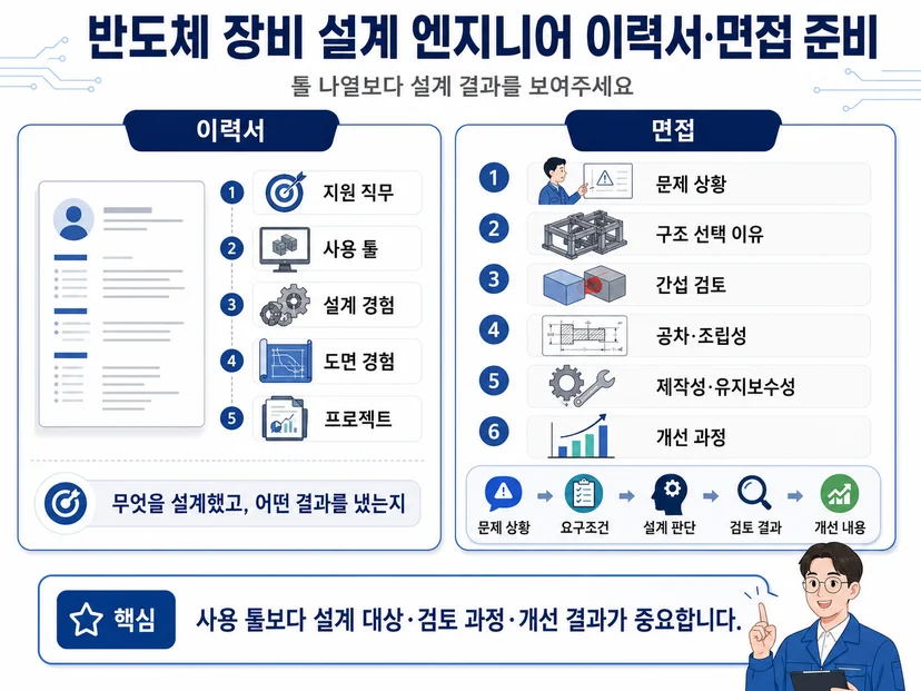반도체 장비 설계 카티아 솔리드웍스 교육 취업 포트폴리오