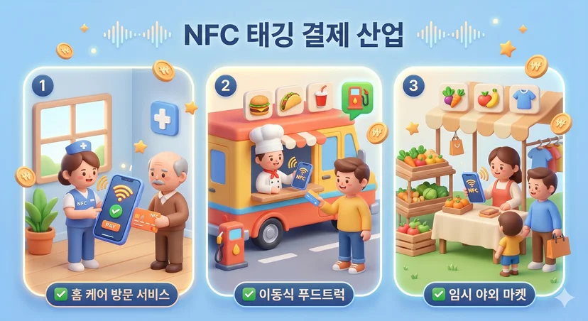 NFC 결제 추천 업종