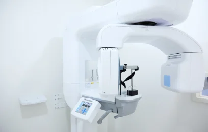 코비쥬의원에서 코 내부 구조와 상태를 정밀하게 확인하기 위한 3D-CT 장비 사진
