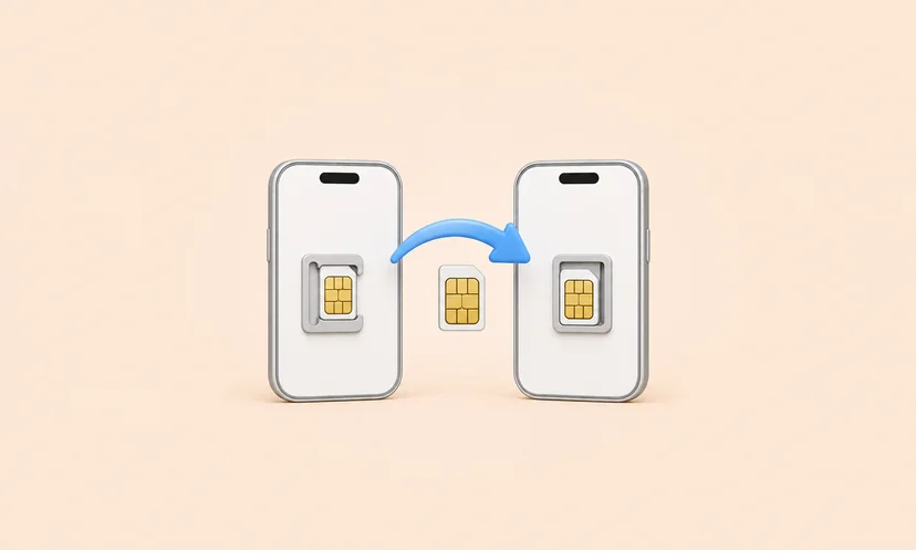 핸드폰 교체 유심 esim 이전 방법
