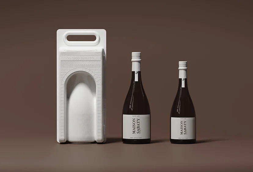 리스튜디오가 제작한 MASION SABATY TRADITIONAL LIQUOR PACKAGING(메종 사바티 전통주 패키징)