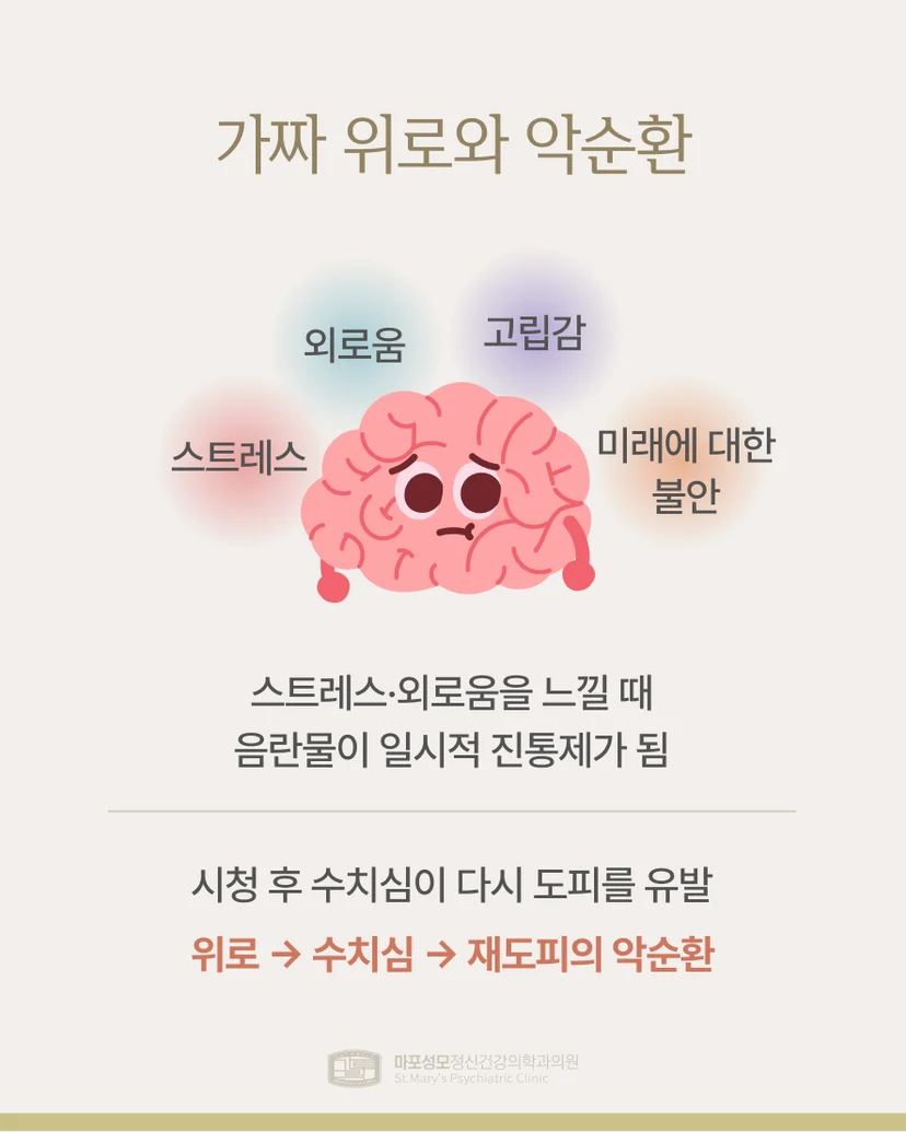 가짜 위로와 악순환