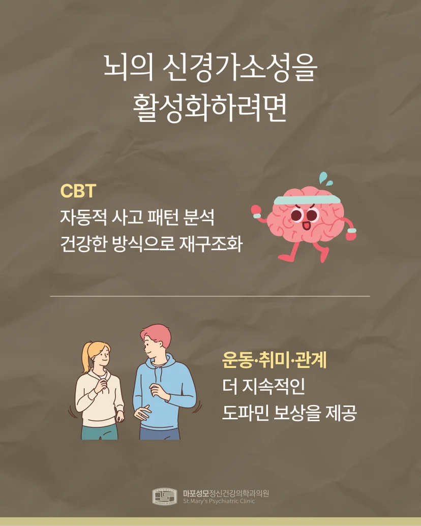 뇌 신경가소성 활성화 방법
