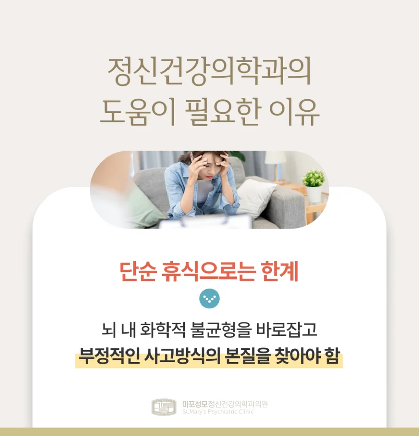 우울증 진료 필요성