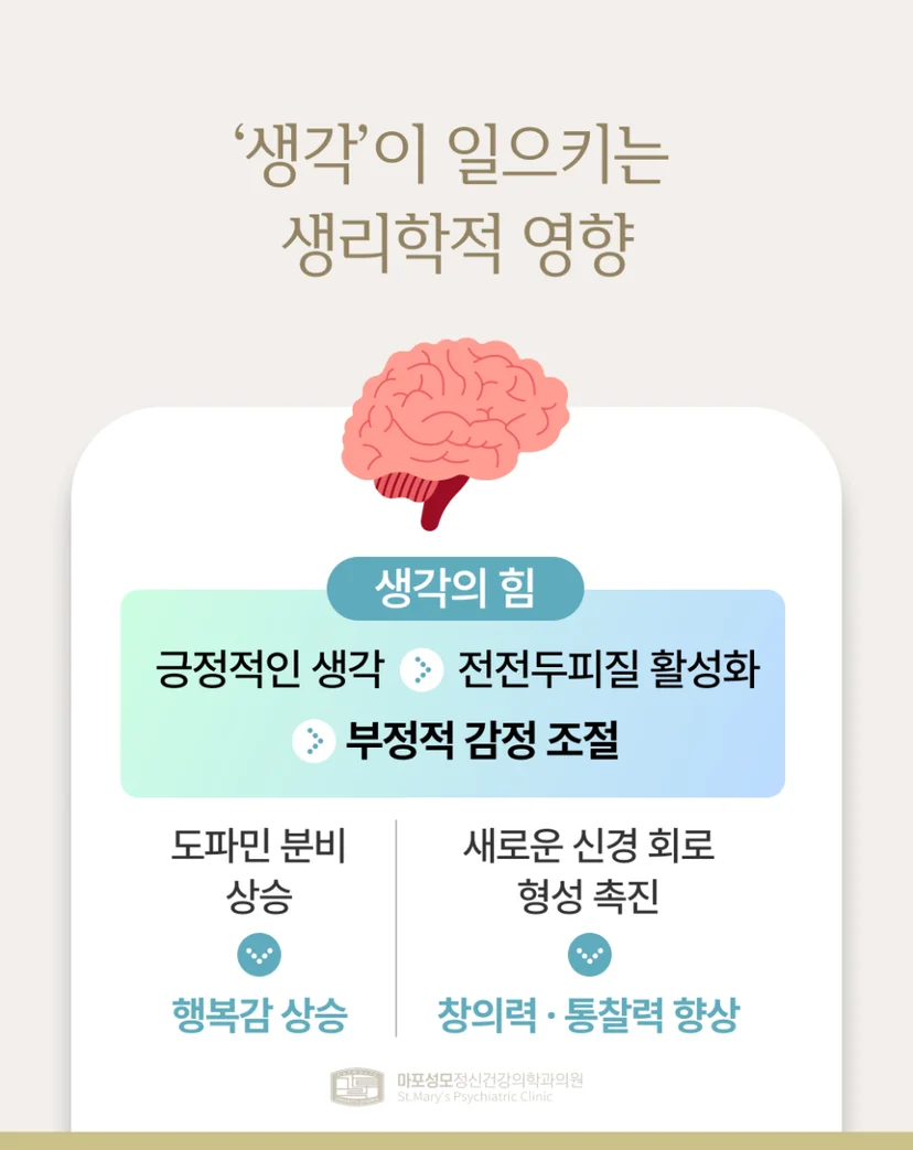긍정적 사고의 생리학적 영향