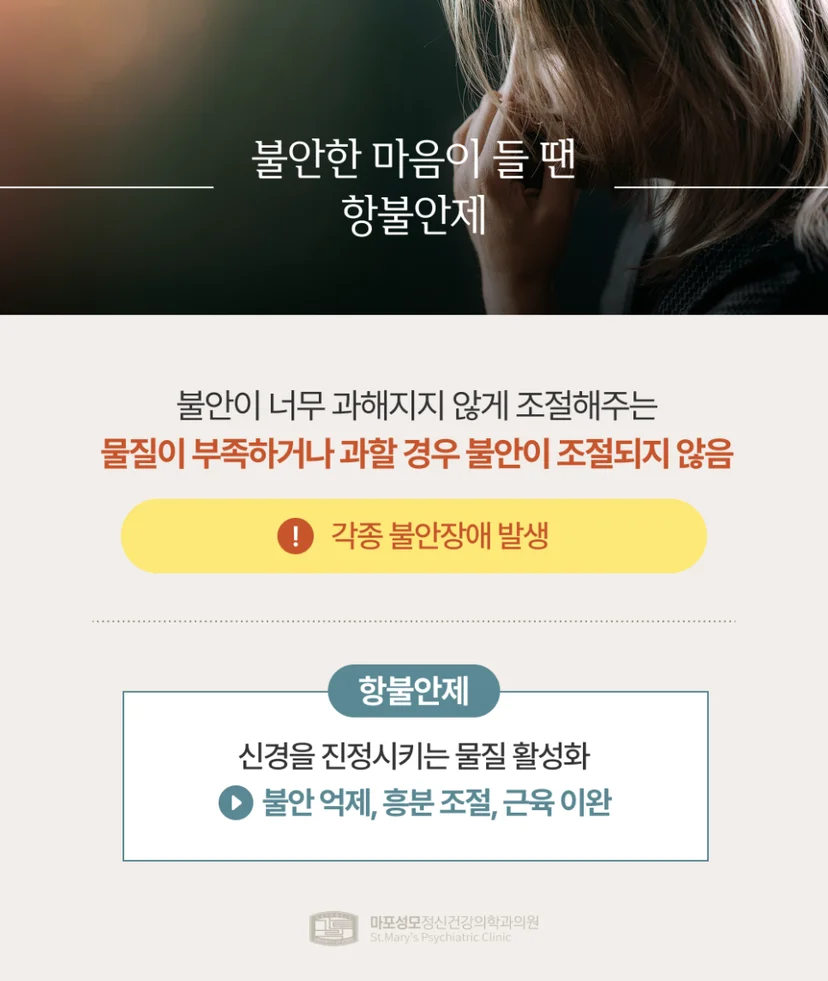 항불안제 설명