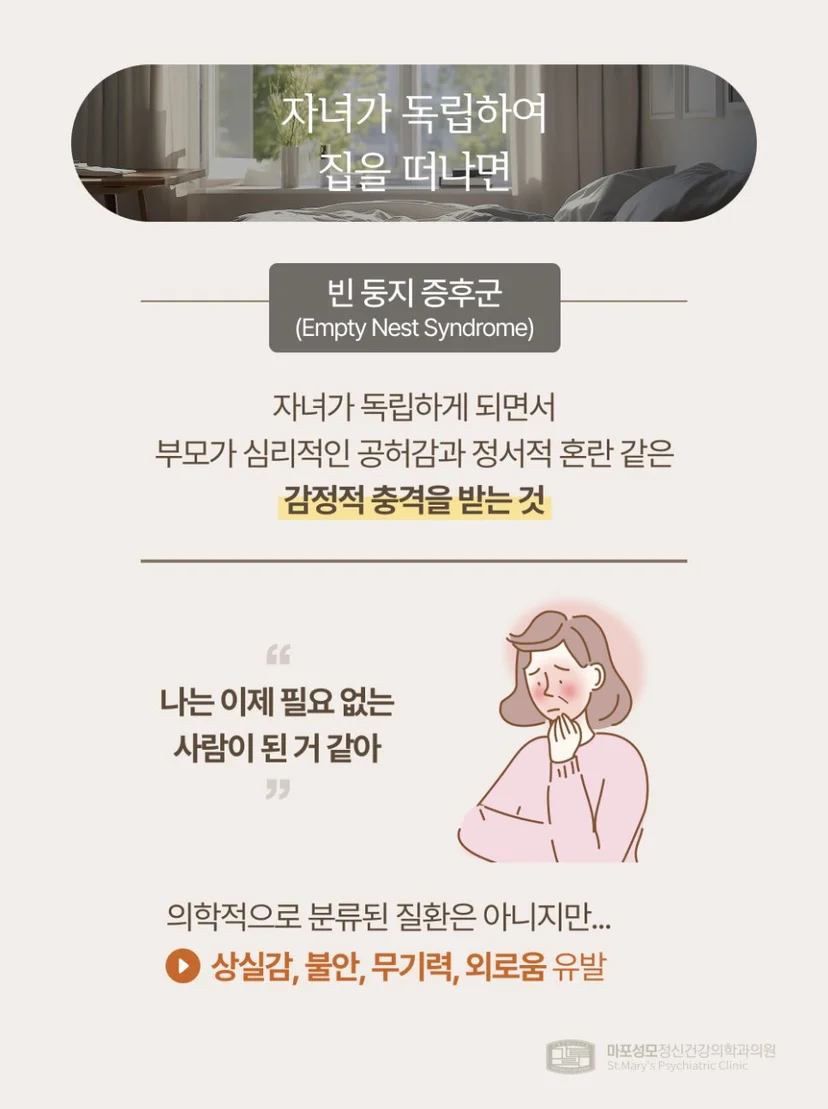 빈 둥지 증후군 설명